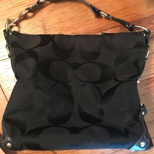 Authentic Coach large Carly bag with dust cover